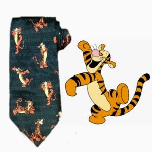 Tigger Men's Necktie made by Exquisite Apparel